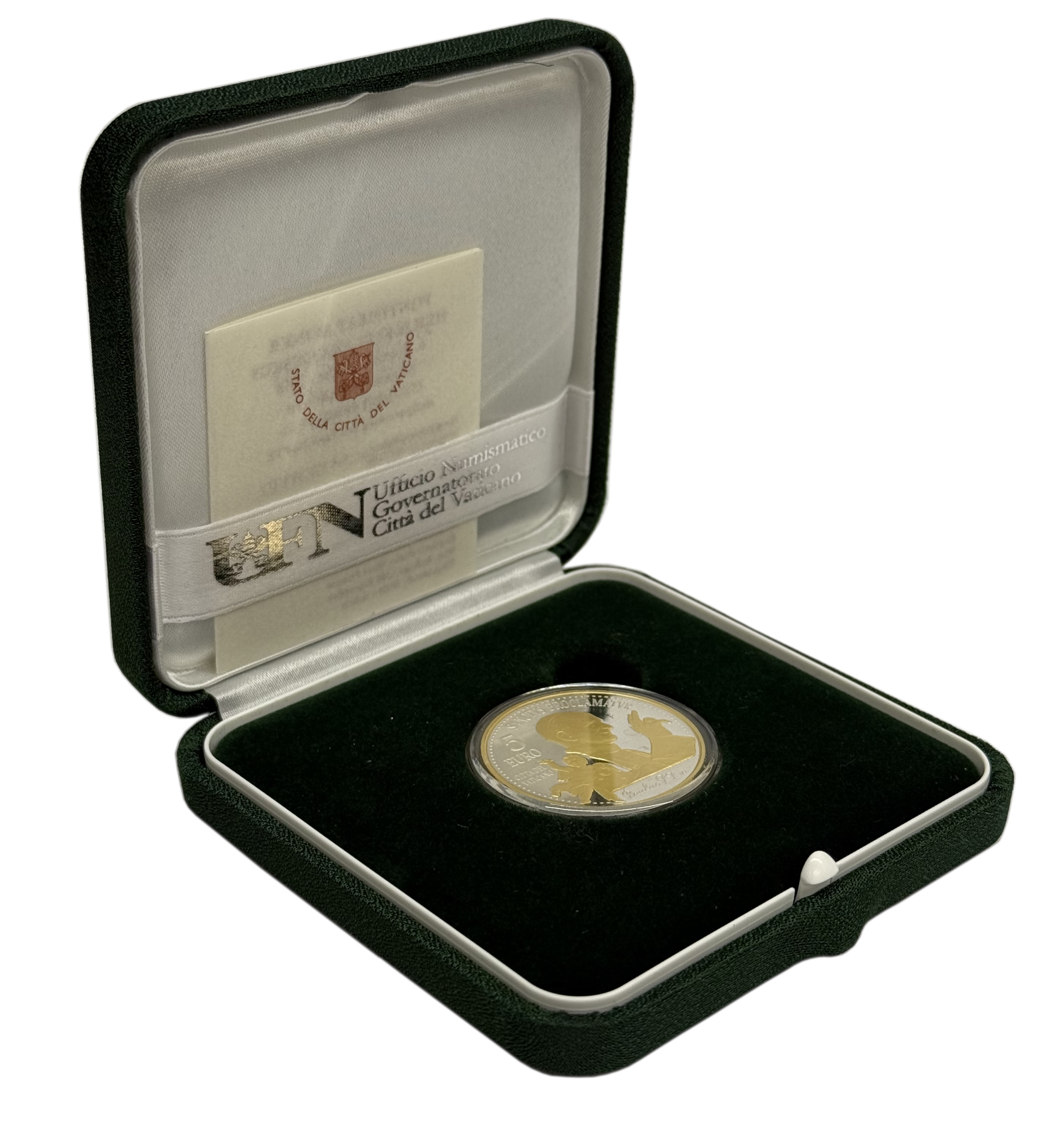 5 евро 2018 года Ватикан «Канонизация Папы Римского Павла VI» (Позолота) — Фото №3