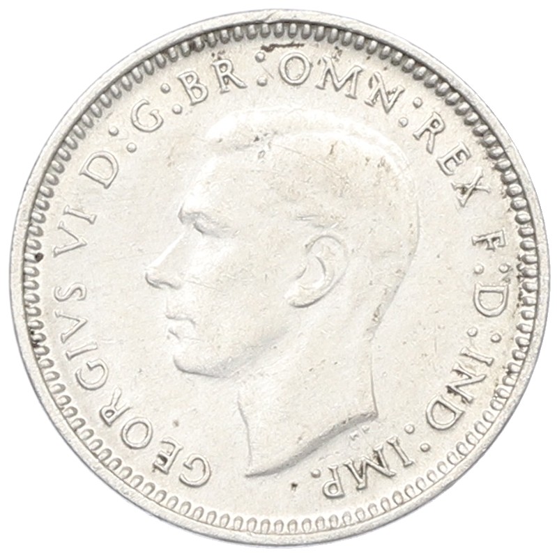 3 пенса 1942 года D Австралия — Фото №2