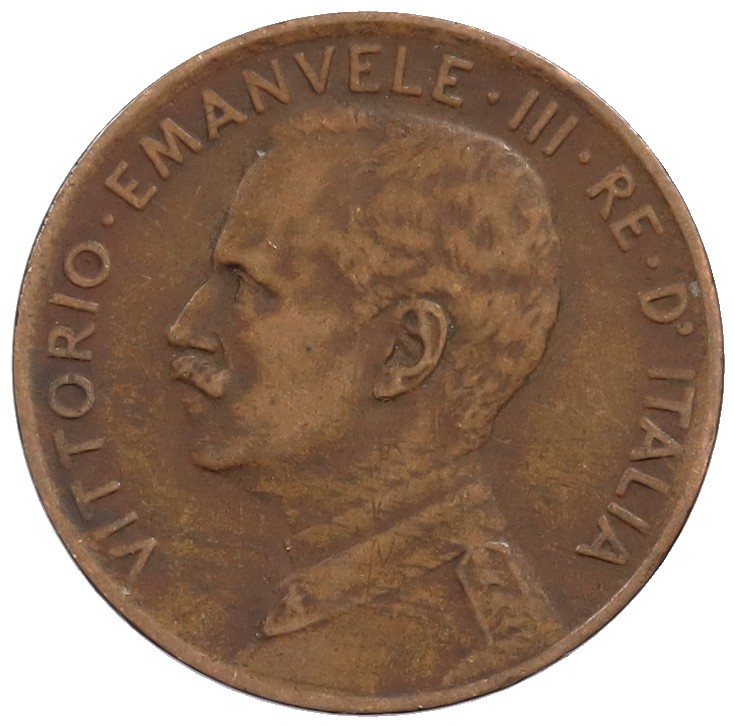 2 чентезимо 1917 года Италия — Фото №2