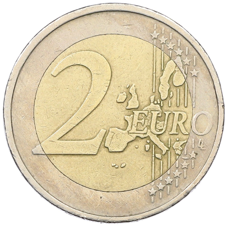 2 евро 2002 года Греция — Фото №2