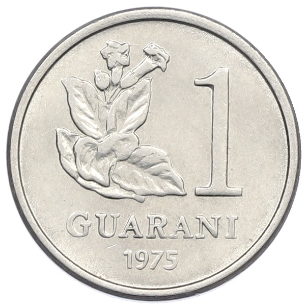 1 гуарани 1975 года Парагвай — Фото №1