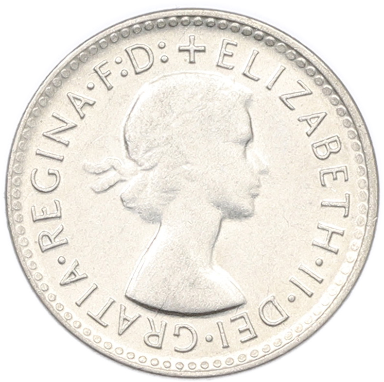 3 пенса 1960 года Австралия — Фото №2