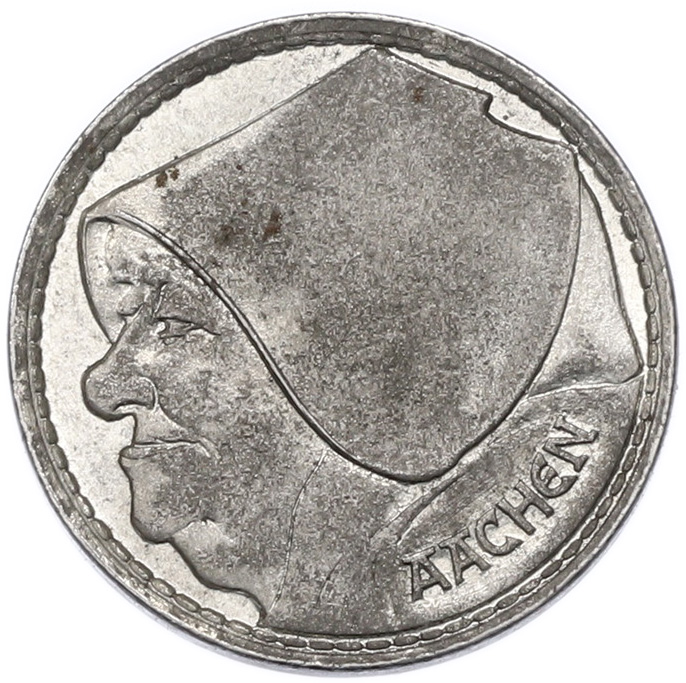 1 грош 1920 года Германия — город Аахен (Нотгельд) — Фото №1