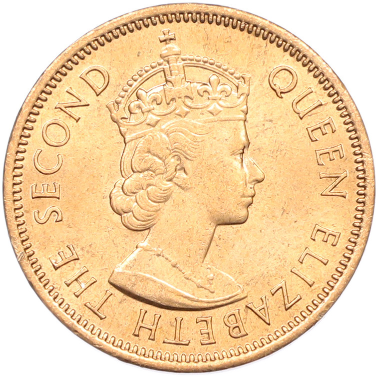 2 цента 1969 года Британский Маврикий — Фото №2