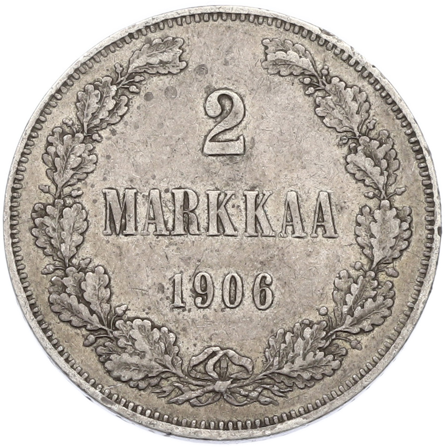 2 марки 1906 года Русская Финляндия — Фото №1