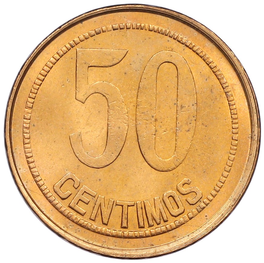 50 сентимо 1937 года Испания — Фото №2