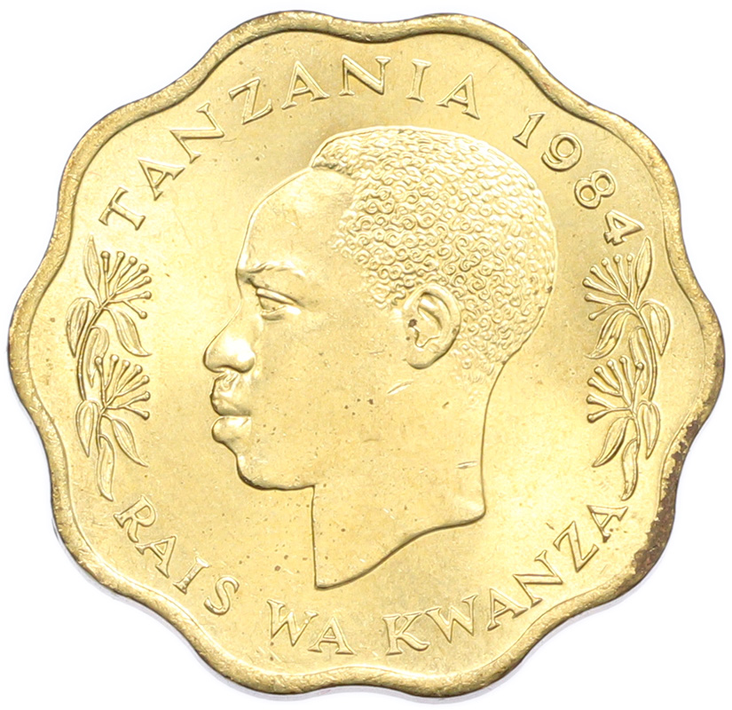 10 центов 1984 года Танзания — Фото №2