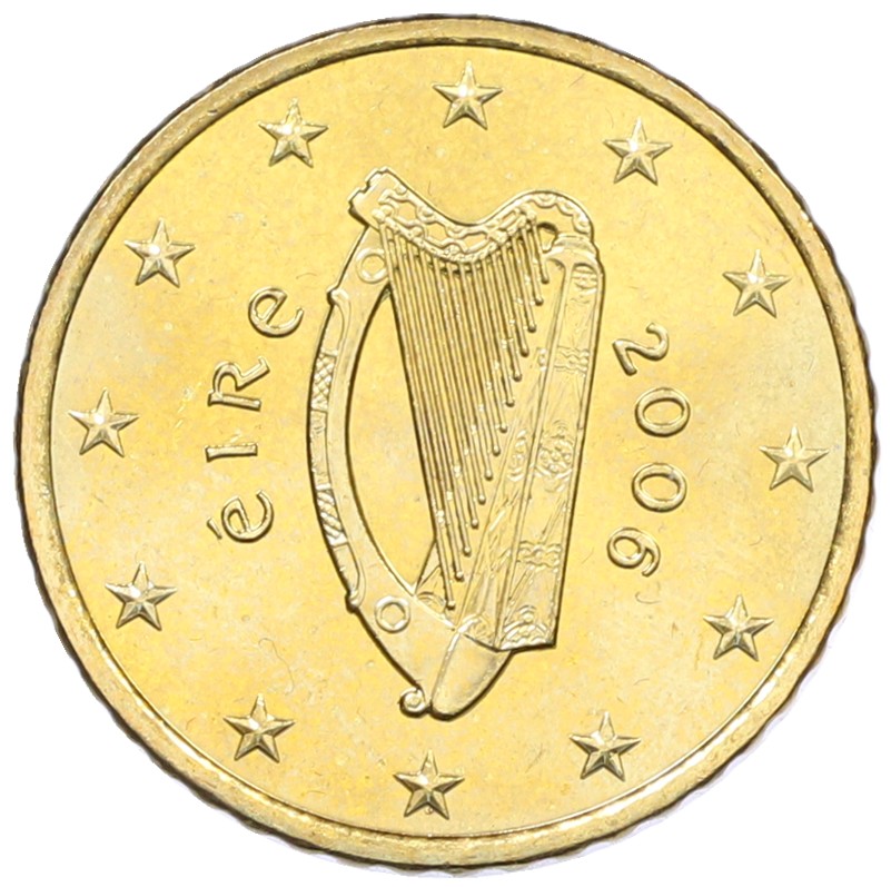 50 евроцентов 2006 года Ирландия — Фото №1
