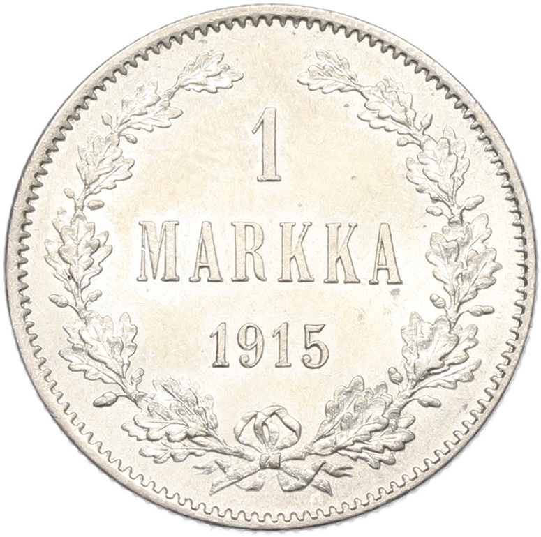 1 марка 1915 года Русская Финляндия — Фото №1