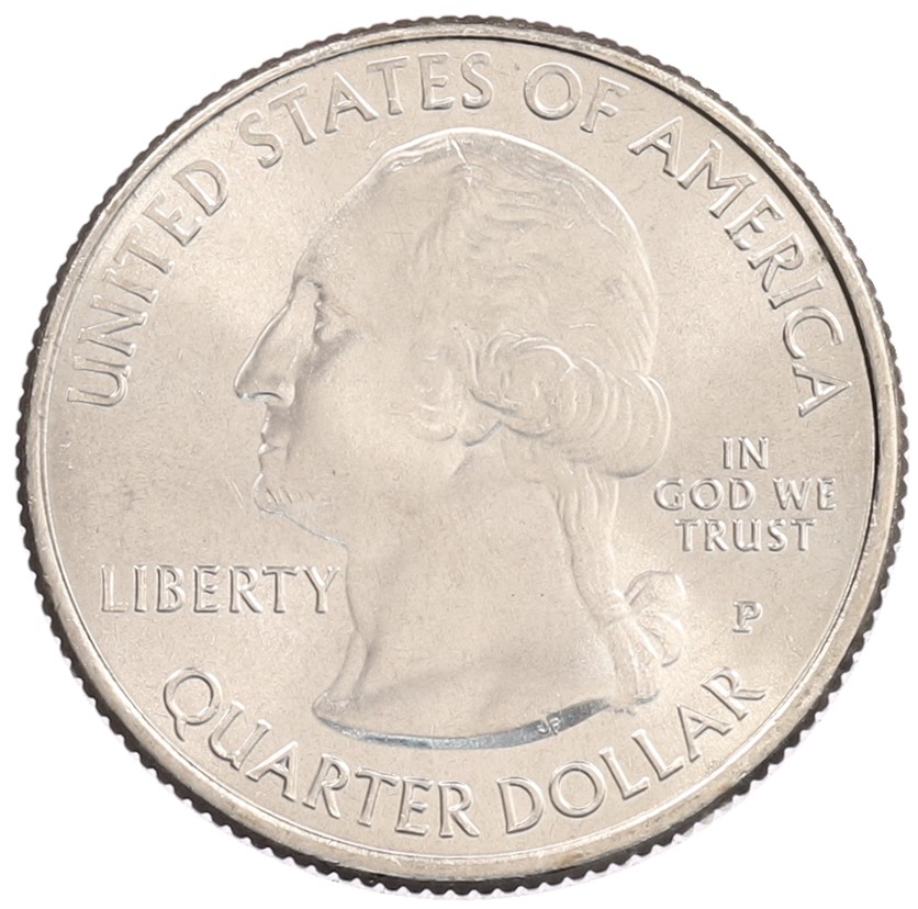 1/4 доллара (25 центов) 2018 года Р США «Национальные парки — №44 Национальное побережье острова Камберленд» — Фото №2