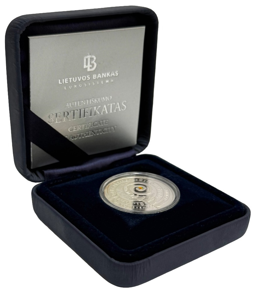 5 евро 2018 года Литва «Традиционные праздники Литвы — Иван Купала» — Фото №3