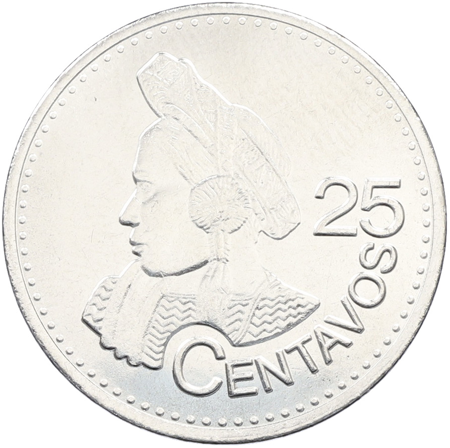 25 сентаво 2022 года Гватемала — Фото №1