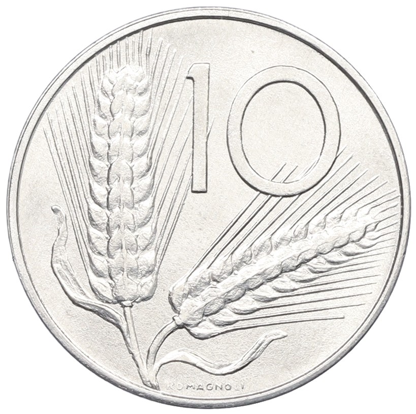 10 лир 1997 года Италия — Фото №2