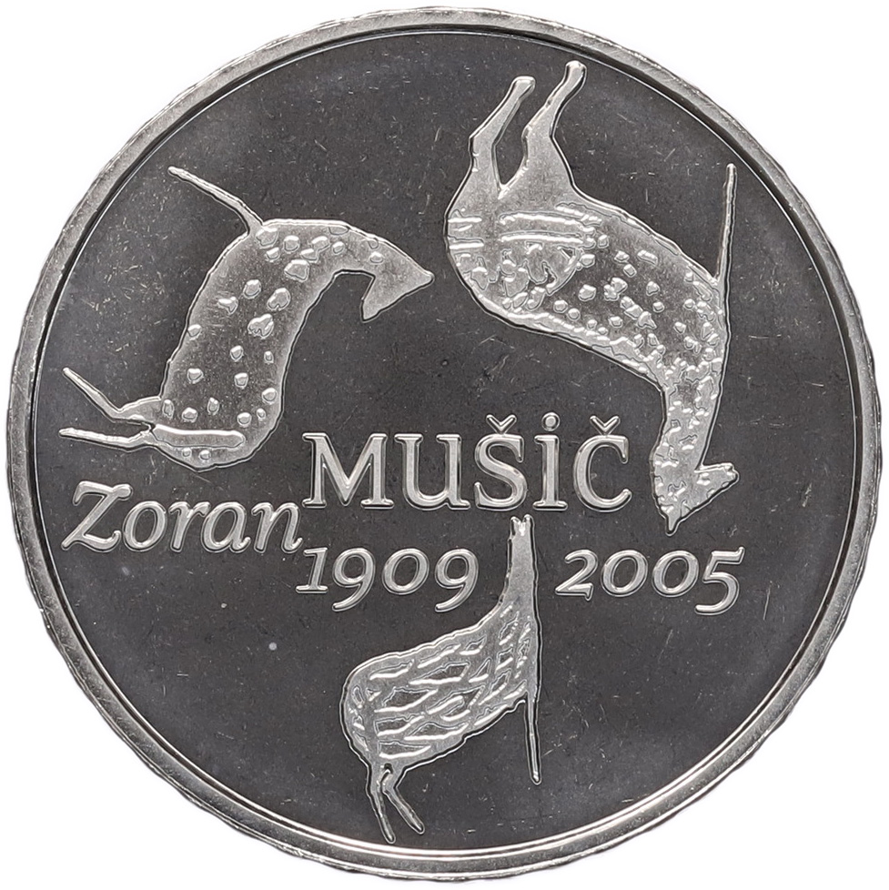 30 евро 2009 года Словения «100 лет со дня рождения Зорана Музича» — Фото №1