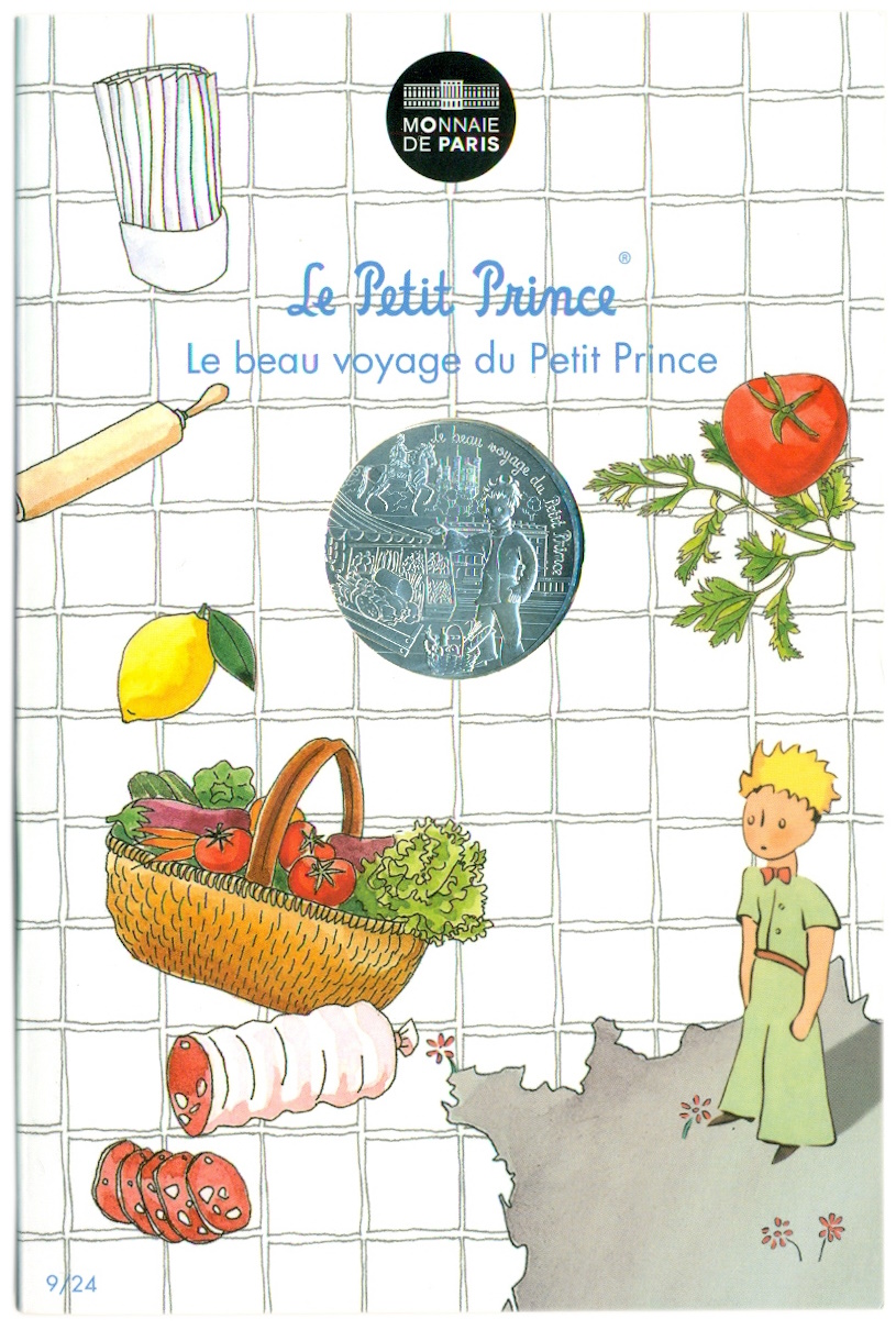 10 евро 2016 года Франция «Маленький принц — Лион» — Фото №3