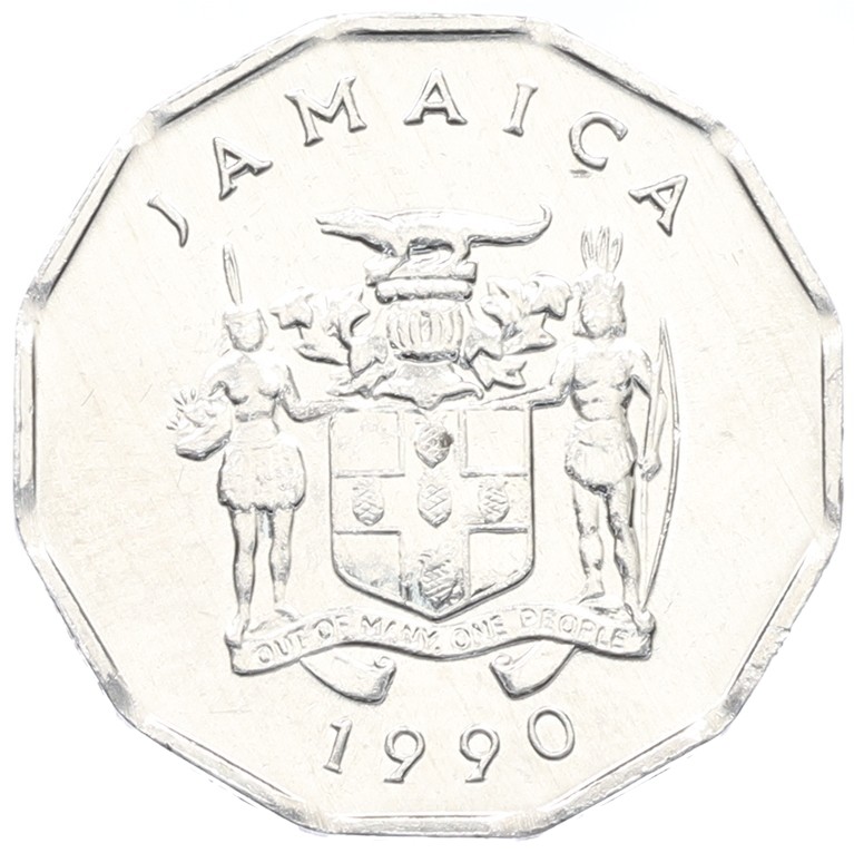 1 цент 1990 года Ямайка — Фото №2