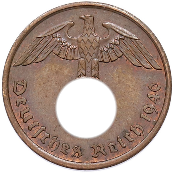 2 рейхспфеннига 1940 года A Германия — Фото №1