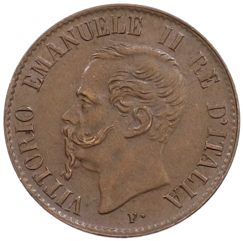 1 чентезимо 1867 года М Италия — Фото №2