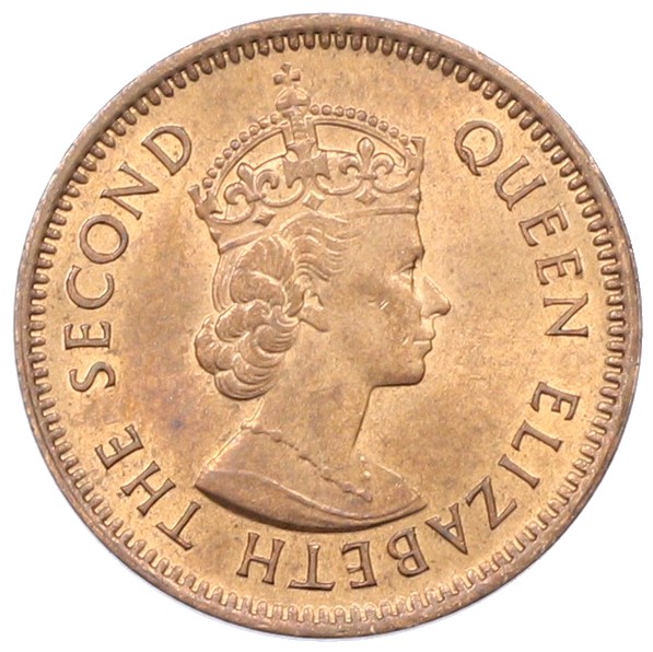 1 цент 1969 года Британский Маврикий — Фото №2