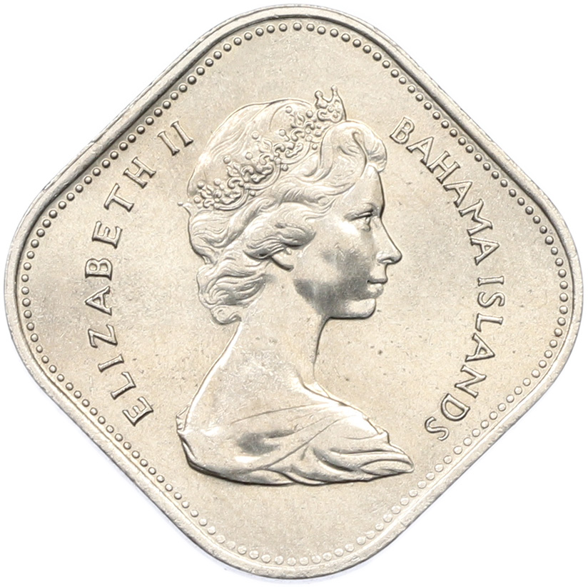 15 центов 1966 года Багамские острова — Фото №2