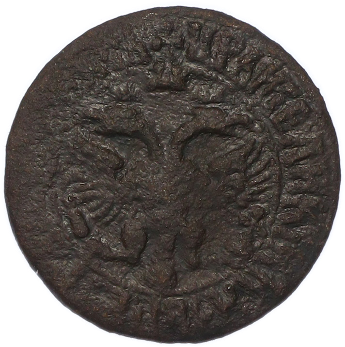 Денга 1707 года Российская Империя (Петр I) — Фото №2