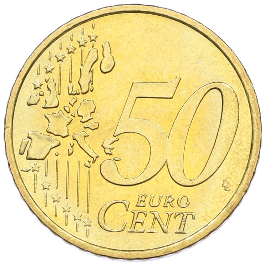 50 евроцентов 2001 года Монако — Фото №2