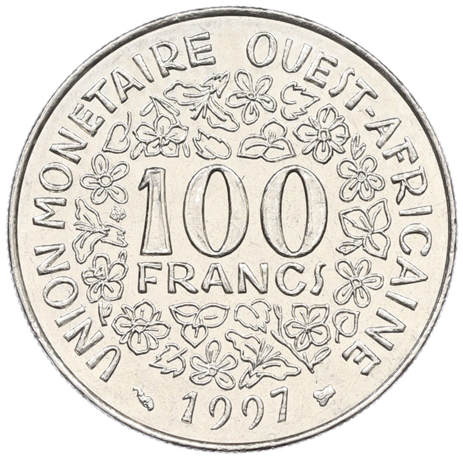 100 франков 1997 года Западно-Африканский валютный союз — Фото №1