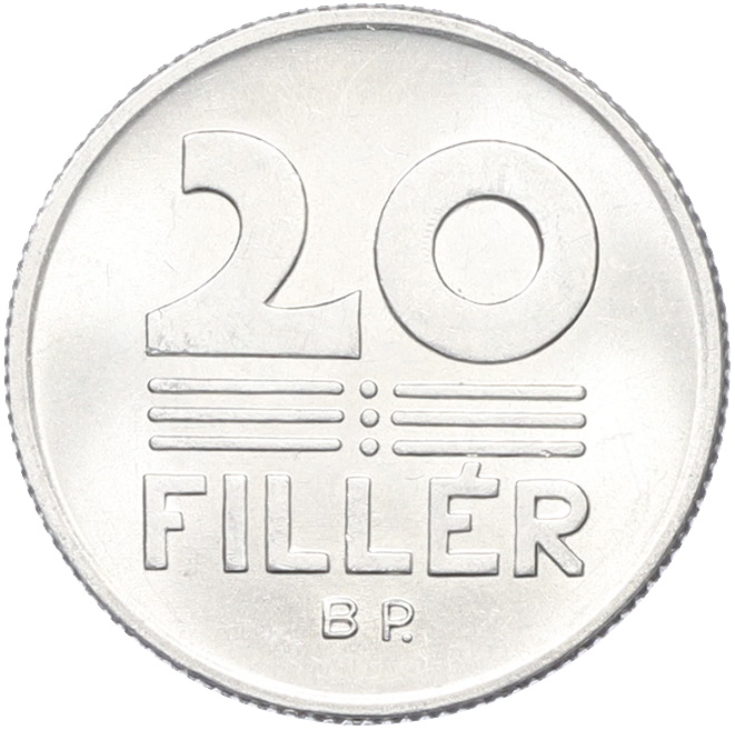 20 филлеров 1973 года Венгрия — Фото №2