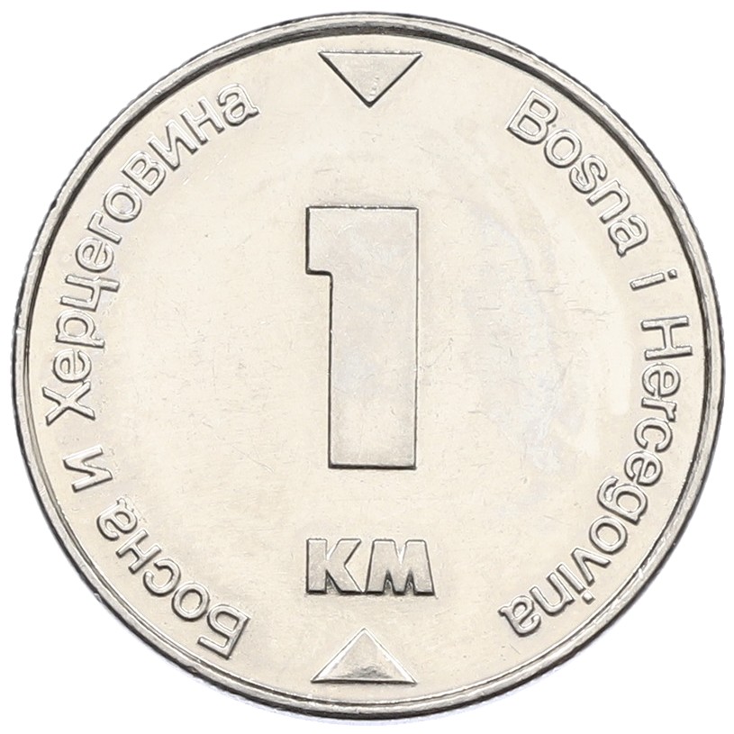 1 марка 2002 года Босния и Герцеговина — Фото №2