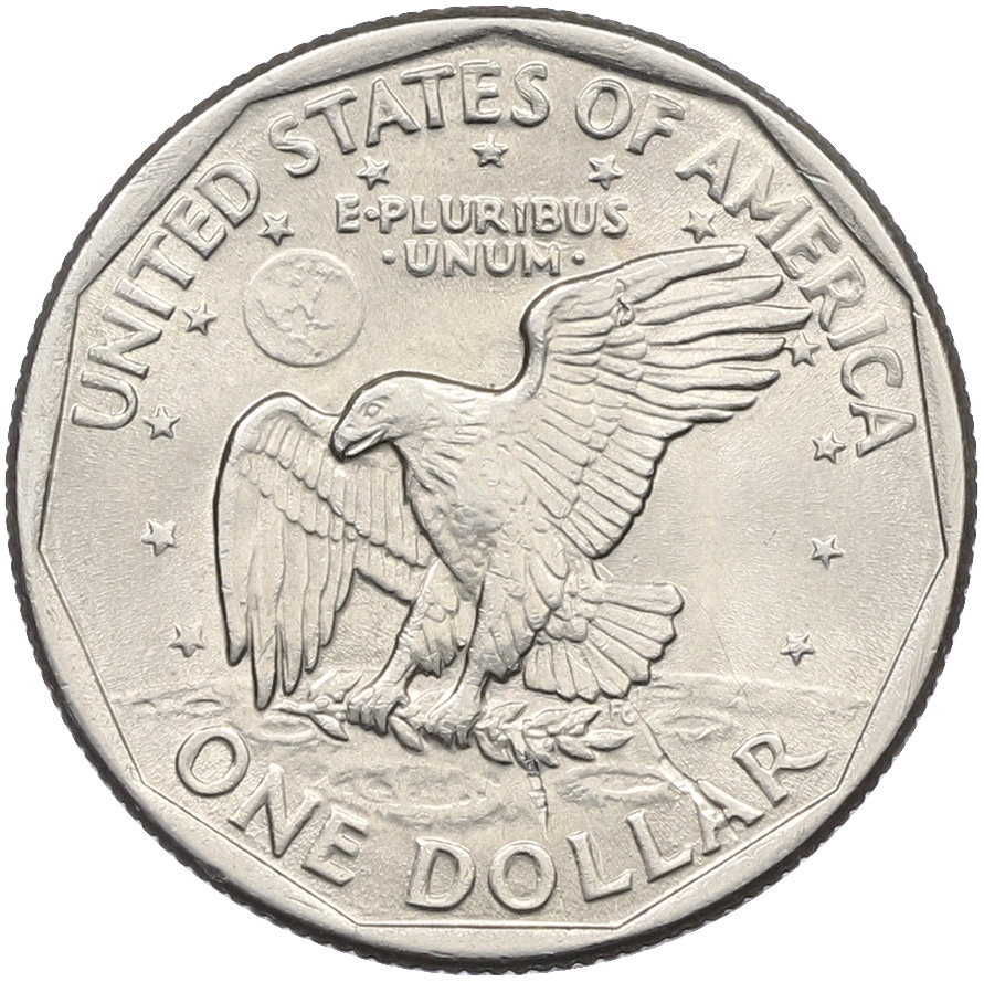1 доллар 1979 года D США «Сьюзен Энтони» — Фото №2