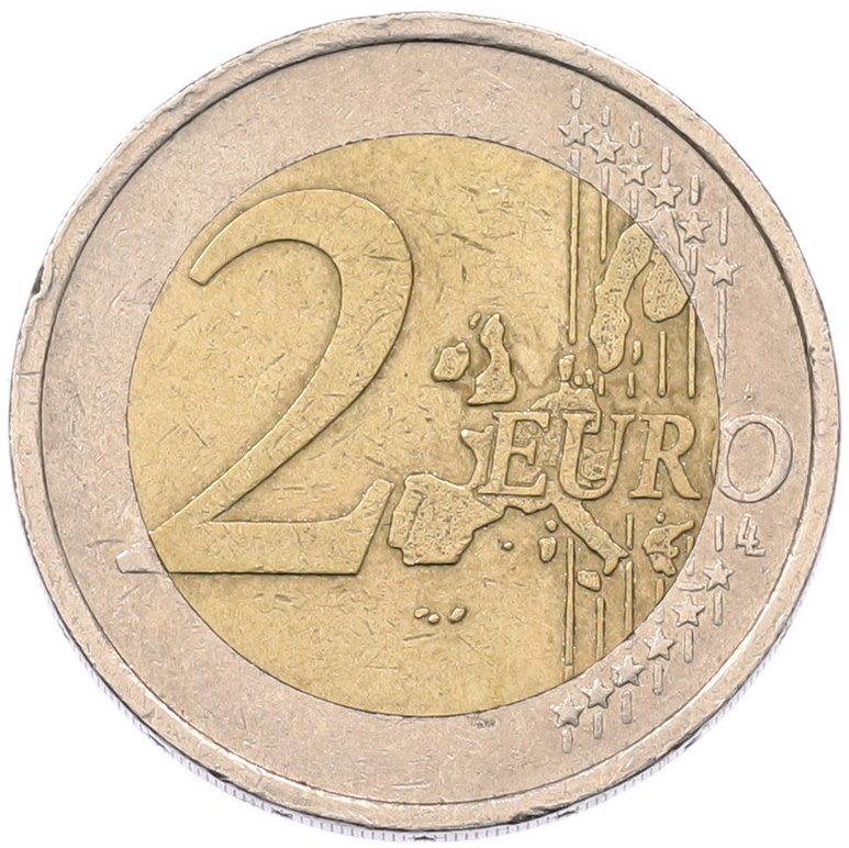 2 евро 2002 года Ирландия — Фото №2
