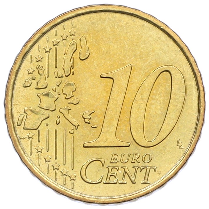 10 евроцентов 2001 года Монако — Фото №2