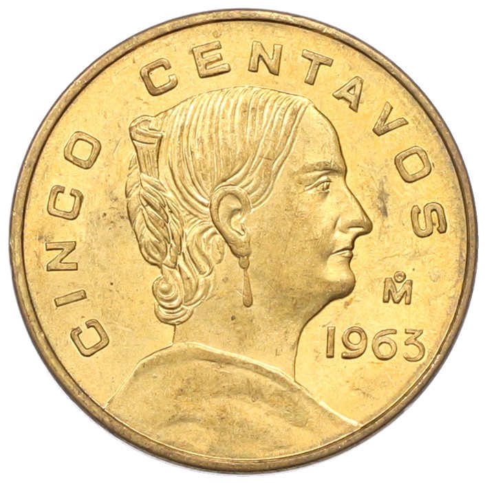 5 сентаво 1963 года Мексика — Фото №1