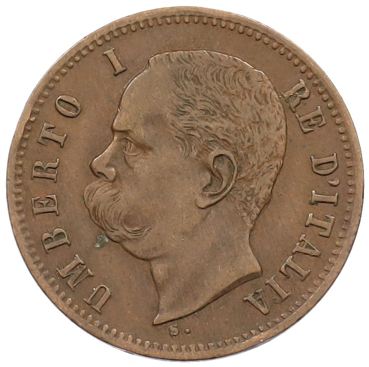 2 чентезимо 1898 года Италия — Фото №2