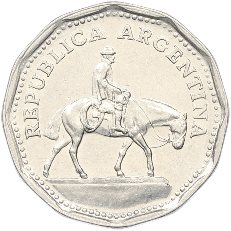 10 песо 1967 года Аргентина — Фото №2