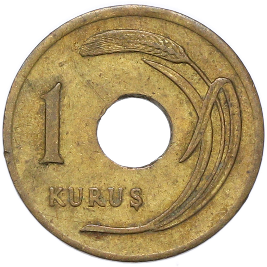 1 куруш 1949 года Турция — Фото №1