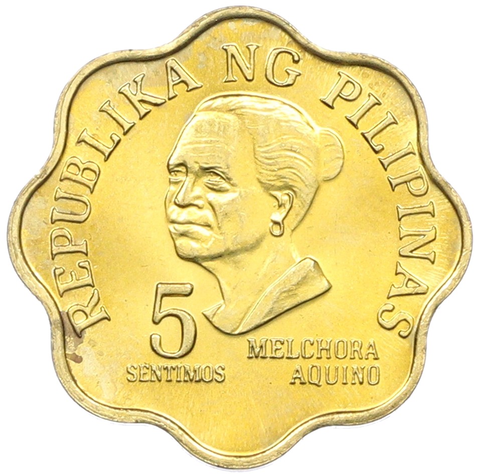 5 сентимо 1975 года Филиппины — Фото №1