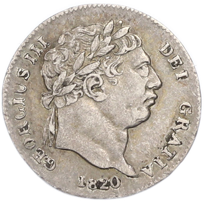 2 пенса 1820 года Великобритания (Георг III) — Фото №2