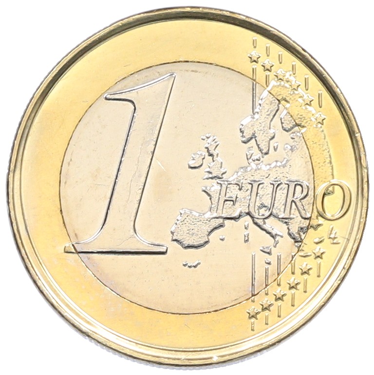 1 евро 2009 года Бельгия — Фото №2