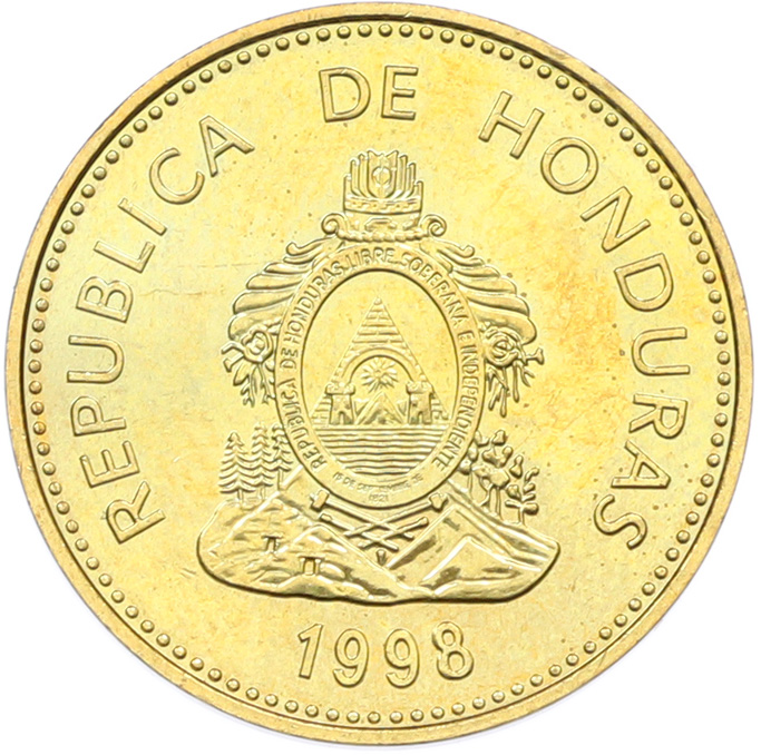 5 сентаво 1998 года Гондурас — Фото №1
