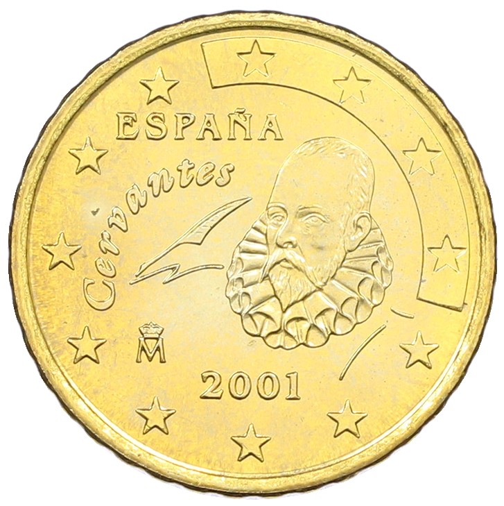 10 евроцентов 2001 года Испания — Фото №1