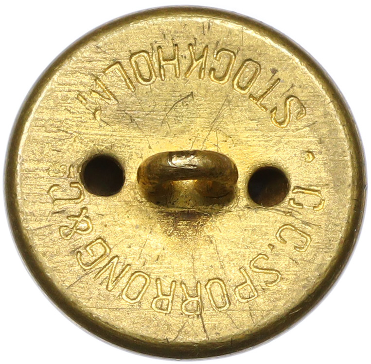 Офицерская пуговица Даларнского полка шведской армии — Фото №2