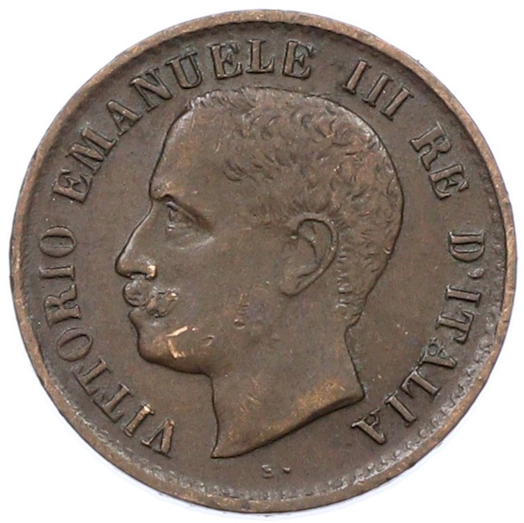 1 чентезимо 1904 года Италия — Фото №2