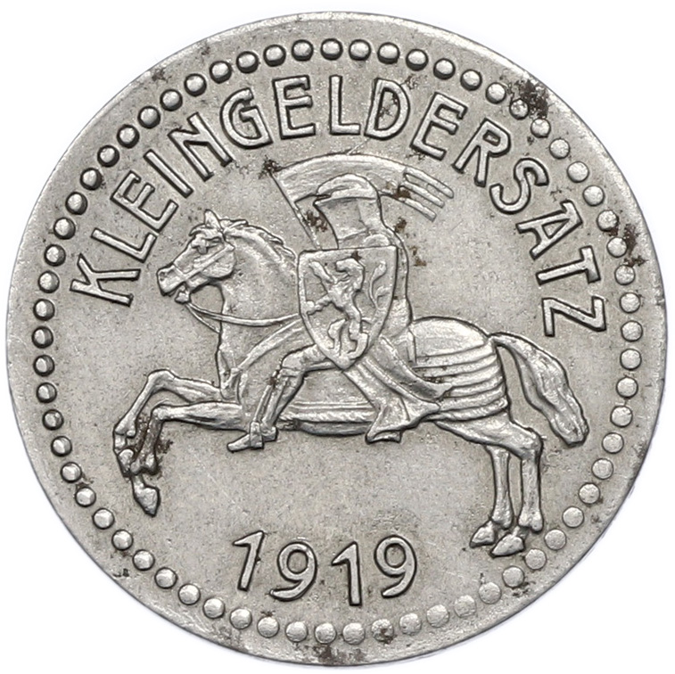 15 пфеннигов 1919 года Германия — город Марбург (Нотгельд) — Фото №1