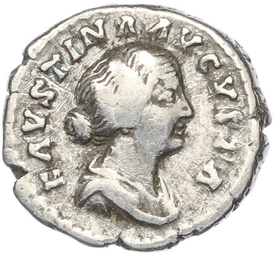 Денарий 161-175 года Римская Империя — Фаустина Младшая — Фото №1