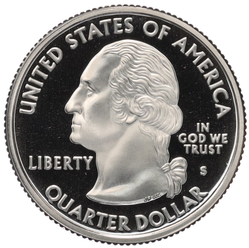 1/4 доллара (25 центов) 2004 года S США «Штаты и территории — Айова» — Фото №2