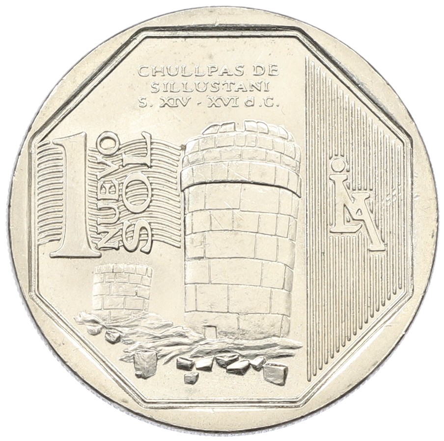 1 новый соль 2011 года Перу «Богатство и гордость Перу — Чульпа на Сильюстани» — Фото №1