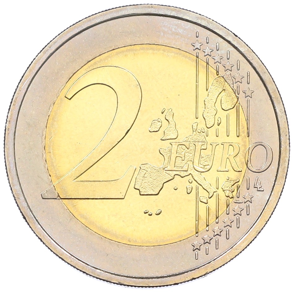 2 евро 2001 года Нидерланды — Фото №2