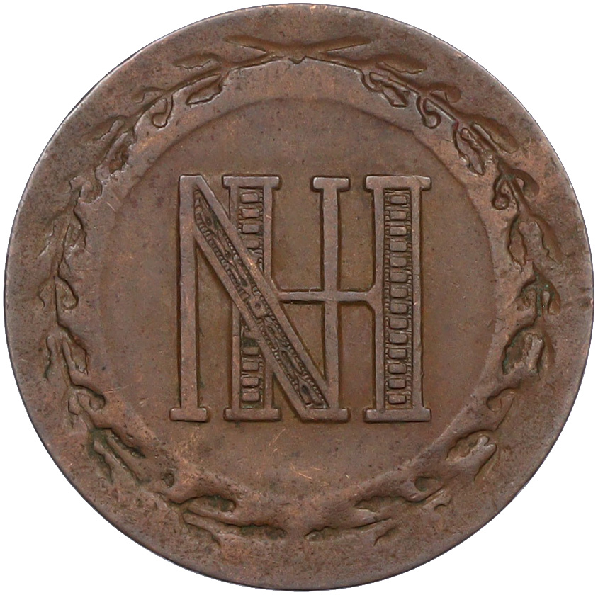 3 сантима 1809 года Наполеоновское королевство Вестфалия — Фото №2