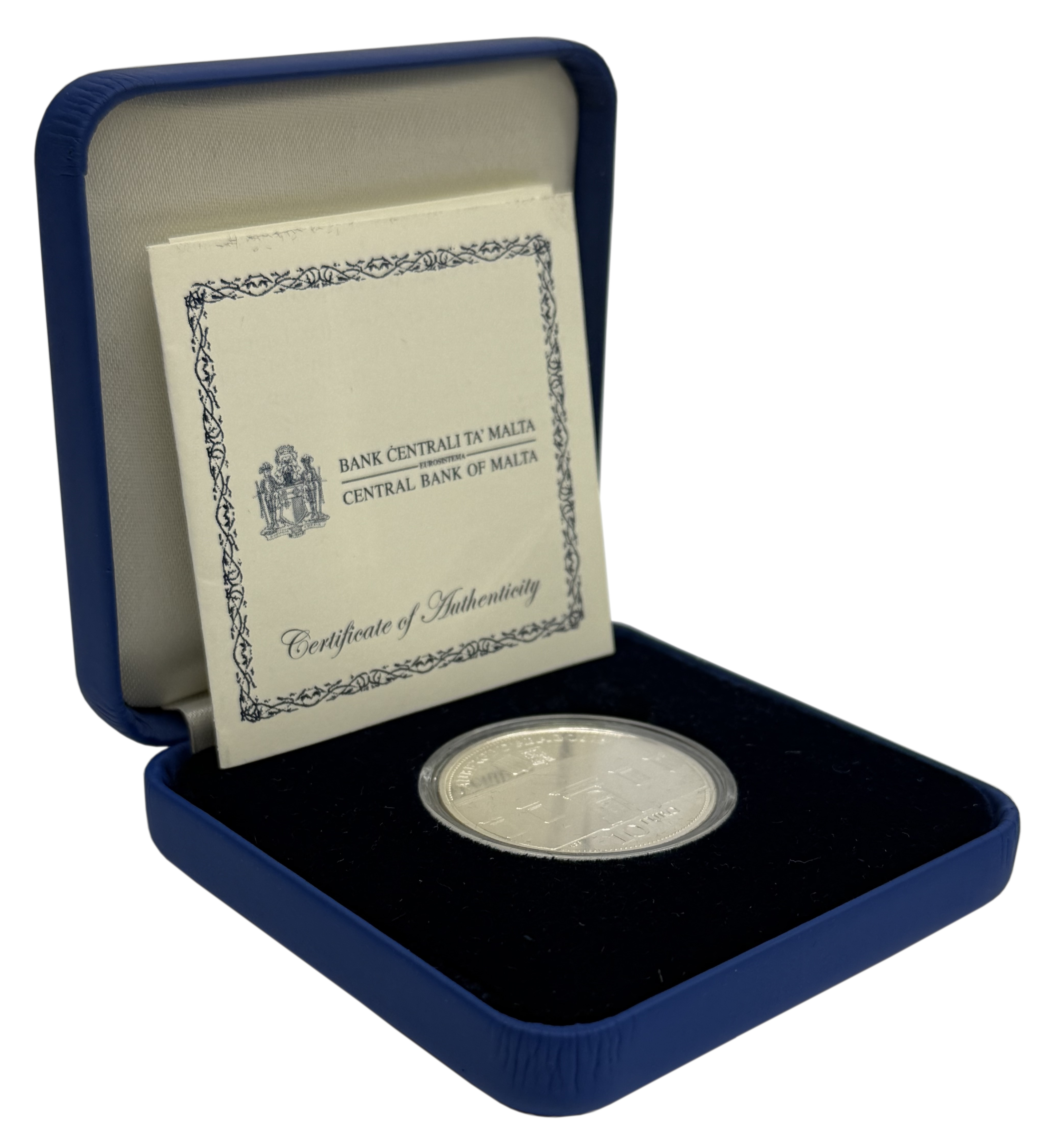 10 евро 2014 года Мальта «Отель Auberge d Aragon» — Фото №3